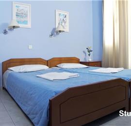 Selection of Apartments and Studios with Shared Pool and Sea Views near Rethymno on Crete, Sleeps 1-4 
